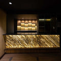 Recreate the “Lucifer” Penthouse Bar Glow — with Real Translucent Stone