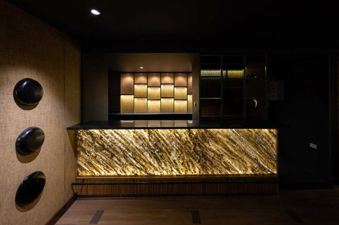 Recreate the “Lucifer” Penthouse Bar Glow — with Real Translucent Stone