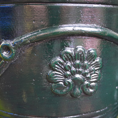 Green Glaze-Look Anduze Urn