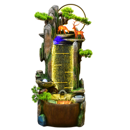 Deer Cascade Water Feature 51x33x119cm