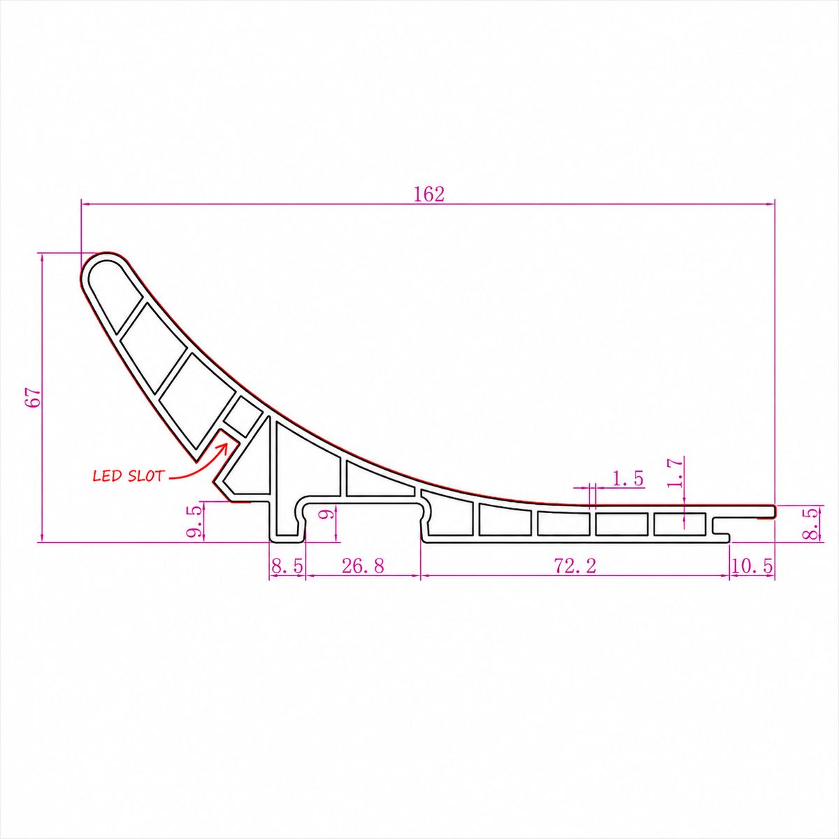 Cove Rib Light Panel