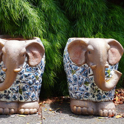 Variants of Artistic Brown Elephant Garden Pot