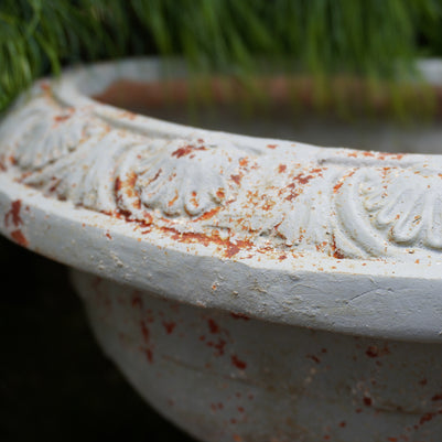 close up showcasing rusted details