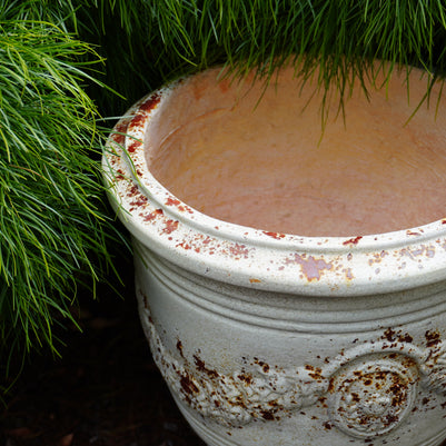 top view of Classic French Garland Urn