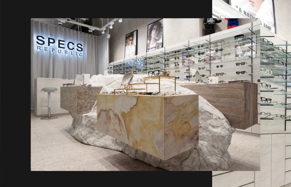 Natural stone Display Feature