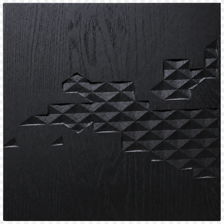 close up picture of the Facet Rise Wood Panels