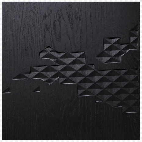 close up picture of the Facet Rise Wood Panels