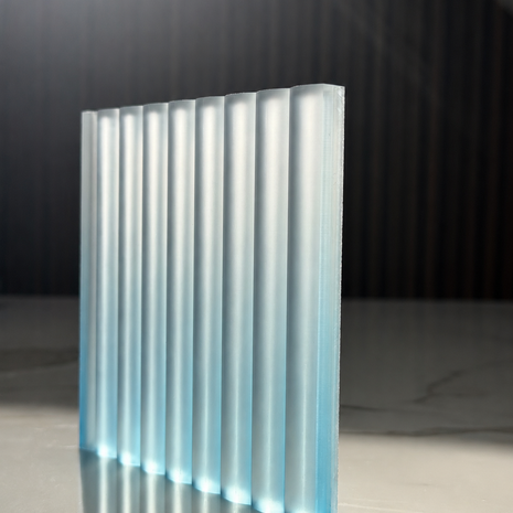 Flute_resin_panel_blue side view