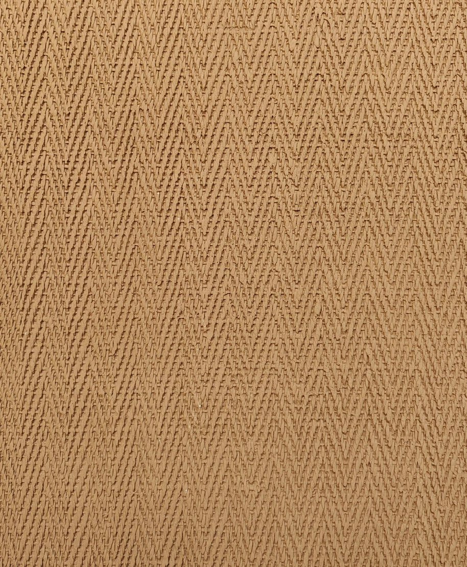 Brown fabric texture with a herringbone pattern