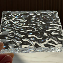 Clear Ripple Resin Panel