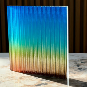 Rainbow Reed Resin Panel