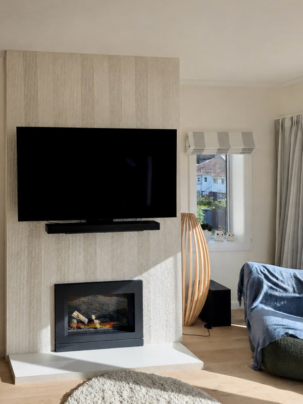 DuoForm Stone Fireplace Feature Wall - Auckland 