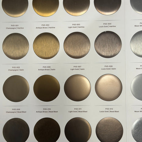 Champagne, Brass stainless