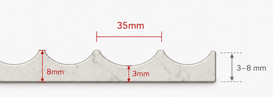 Marble Stone dimensions