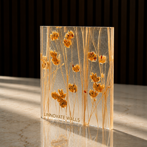 Meadow Bloom Resin Panel