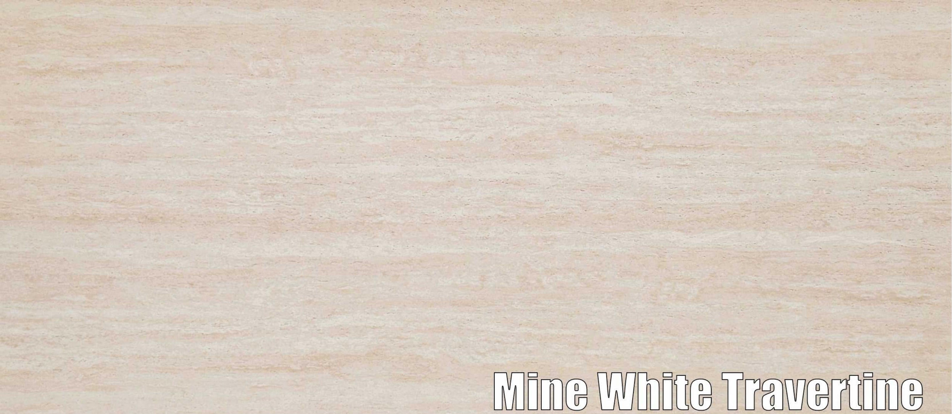 Mine White Travertine