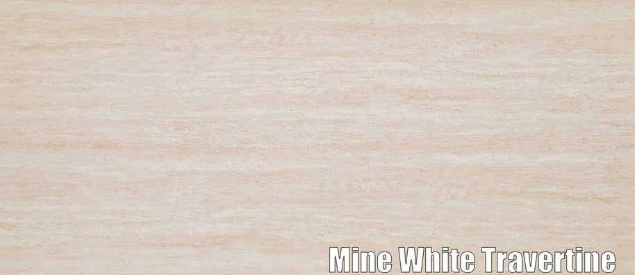 Mine White Travertine