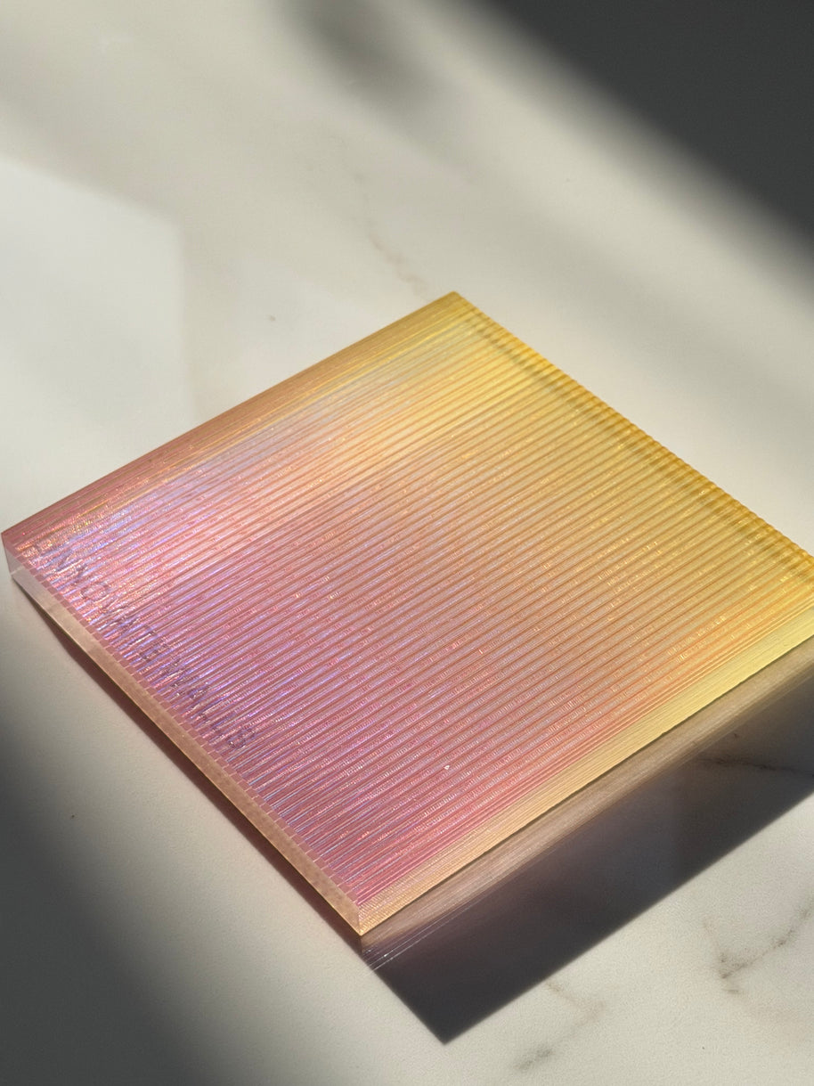 Prism Liear Resin Panel surface