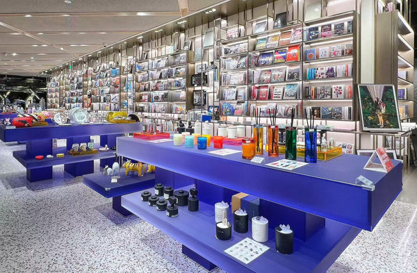 Purple ResinForm Panel Retail Display