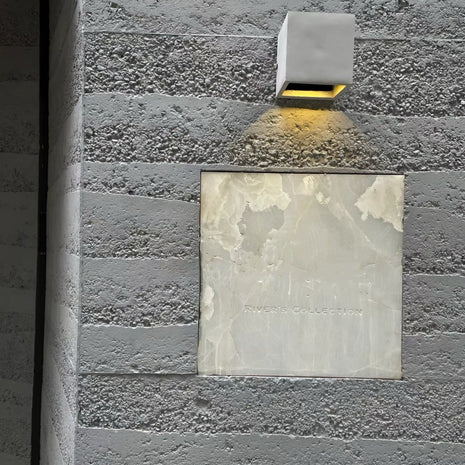 Rammed earth decorative wall panel