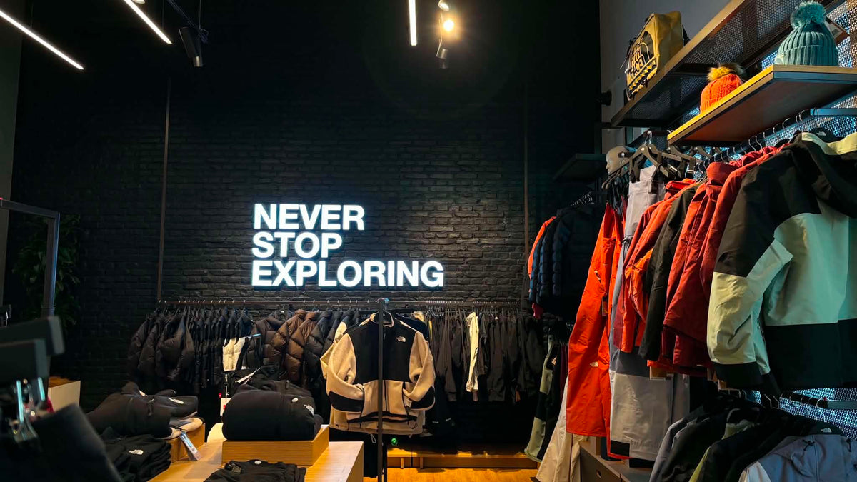Brick Feature Wall | The North Face Christchurch