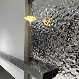 Water Ripple Stainless Stell wall applications