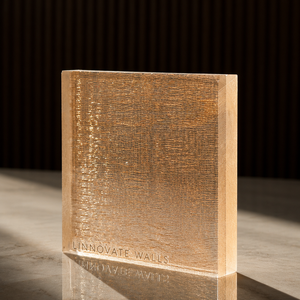 golden mesh resin panel