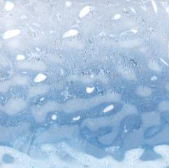 blue ripple resin panel