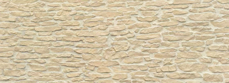 warm tone stacked stone panel