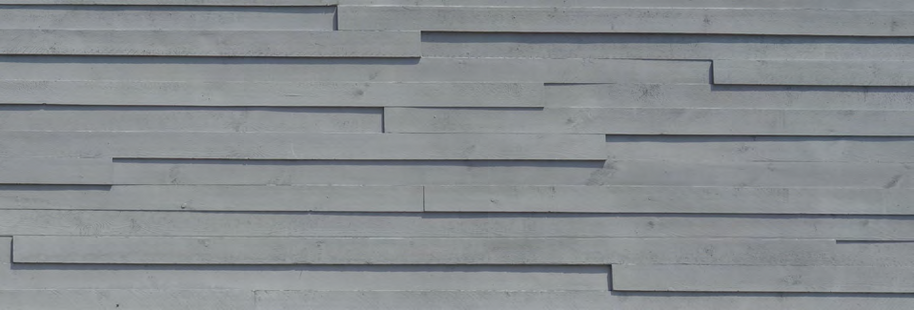 close up timber formed concrete