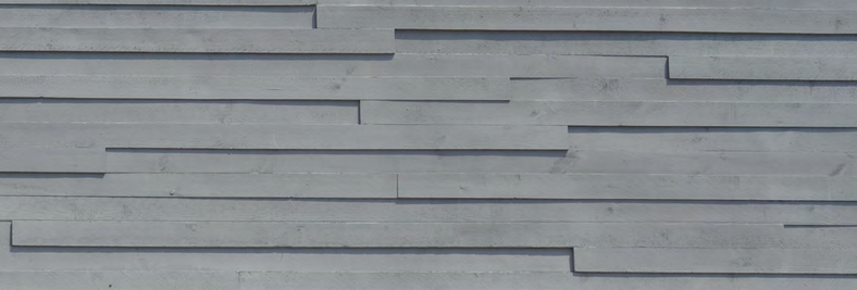 close up timber formed concrete