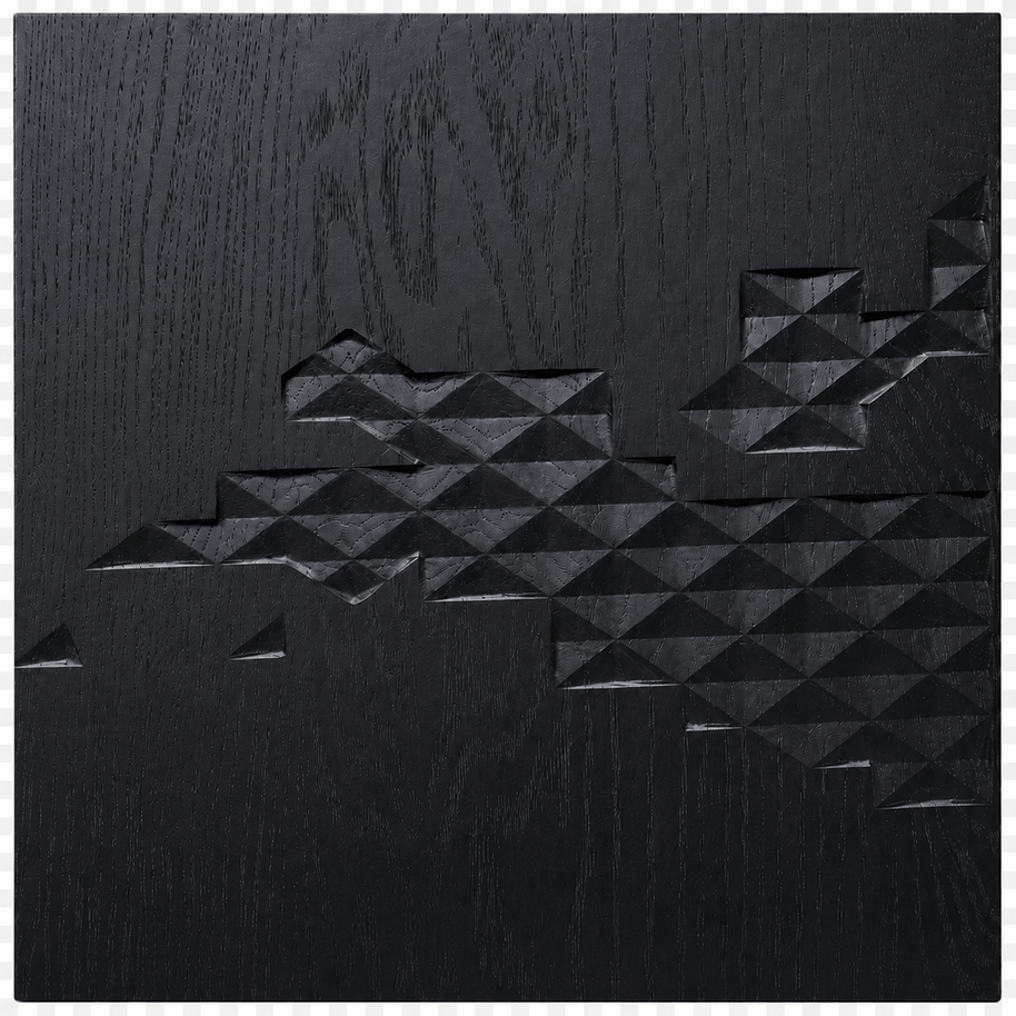 close up picture of the Facet Rise Wood Panels