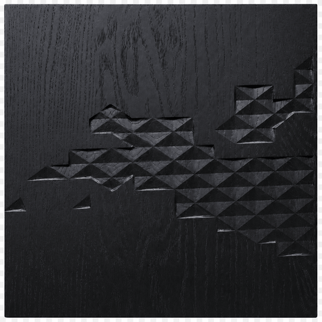 close up picture of the Facet Rise Wood Panels