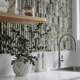 Fluted Marble