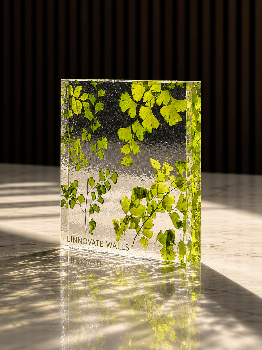 Ginkgo Leaf Resin Panel