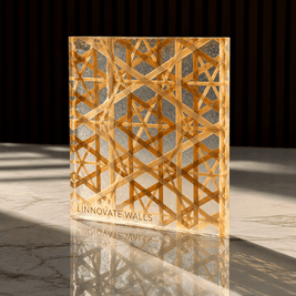 Honey Lattice Resin Panel