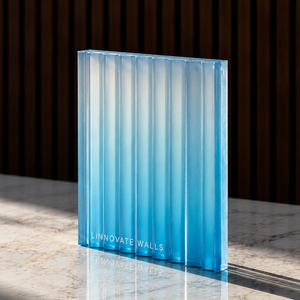 Glacier Linear Resin Panel