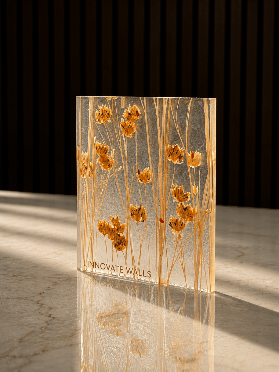Meadow Bloom Resin Panel