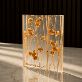 Meadow Bloom Resin Panel