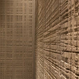 carved wood wall panel for retail space