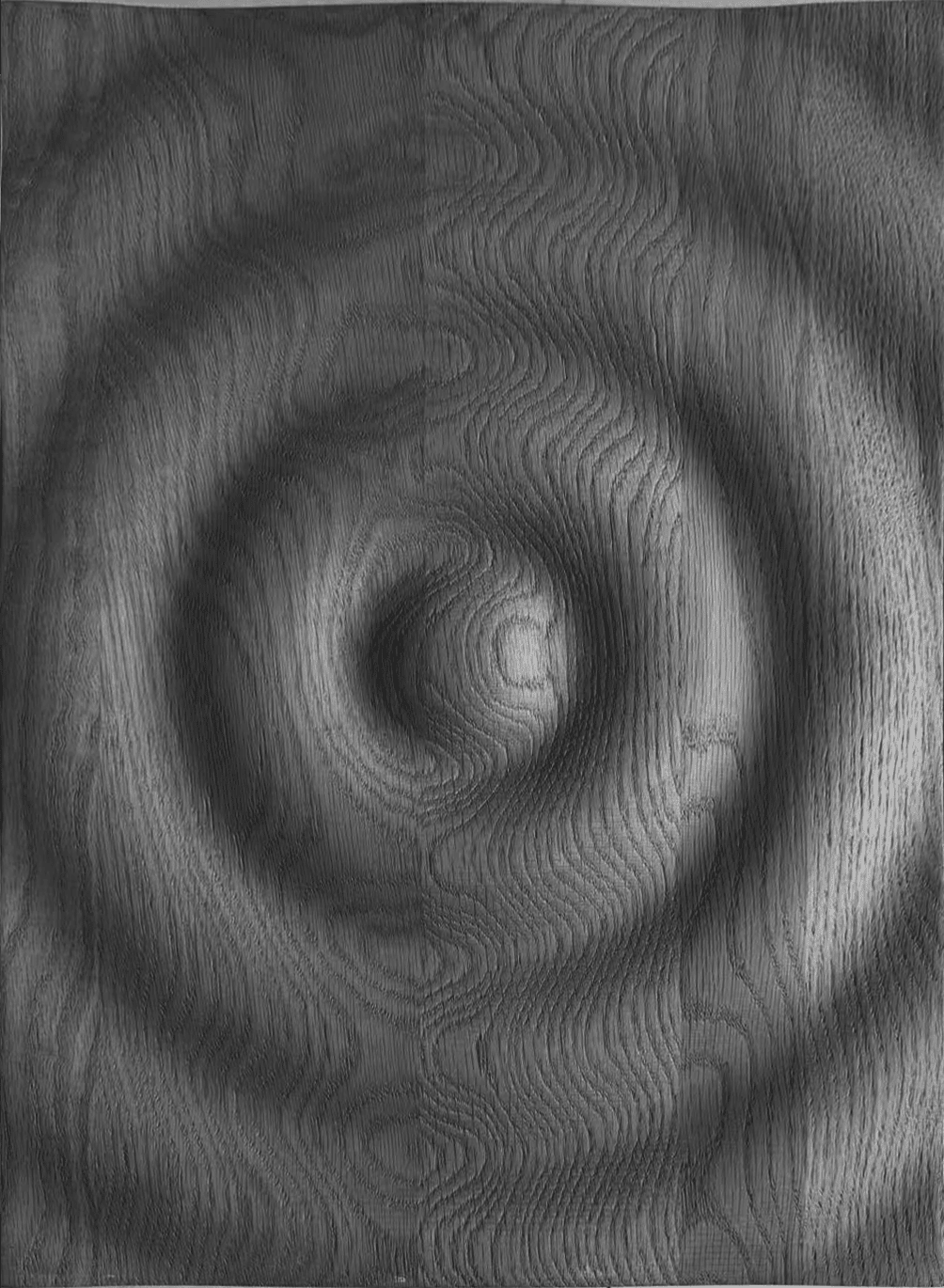 closeup ripple solid wood panel