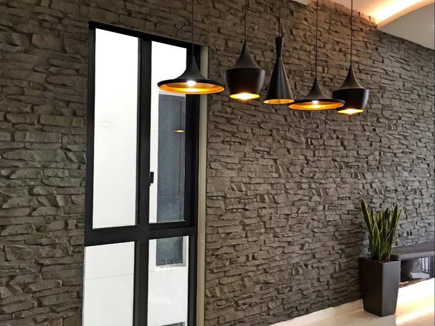 stack stone panel interior