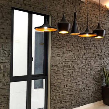 stack stone panel interior
