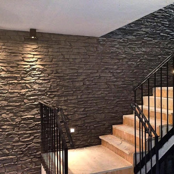stack stone staircase