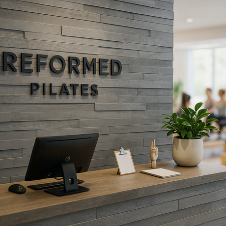 reception feature wall for timber formed concrete panel 