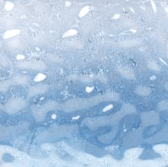 blue ripple resin panel