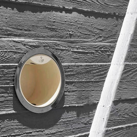 concrete panel on vanity area