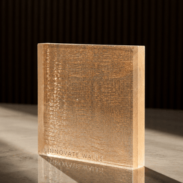 golden mesh resin panel